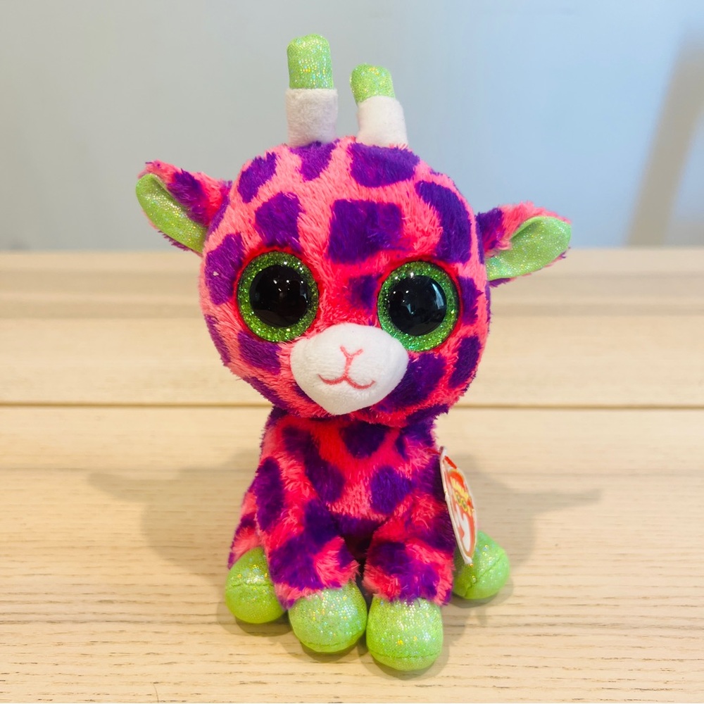 Ty Beanie Boos - GILBERT the Giraffe  7”NEW MWMTs Plush Stuffed Animal Toy